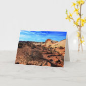 Tal des Feuers, Overton, NV, Leere Innen Karte (Gelbe Blume)