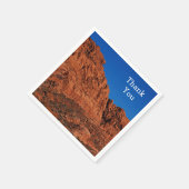 Tal des Feuers Serviette (Ecke)
