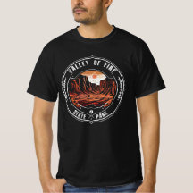 Tal des Feuers State Park Distressed Design