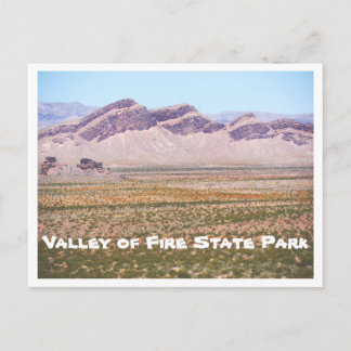 Tal des Feuers State Park Nevada Amerika USA Postkarte