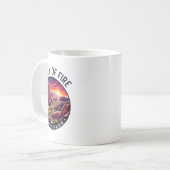 Tal des Feuers Wander Souvenir2  Kaffeetasse (Vorderseite Links)