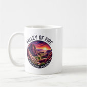 Tal des Feuers Wander Souvenir2  Kaffeetasse (Links)