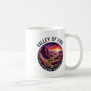 Tal des Feuers Wander Souvenir2 Kaffeetasse