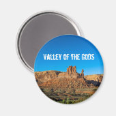 Tal des Gods Blue Skies Butte Magnet (Vorderseite/Rückseite)