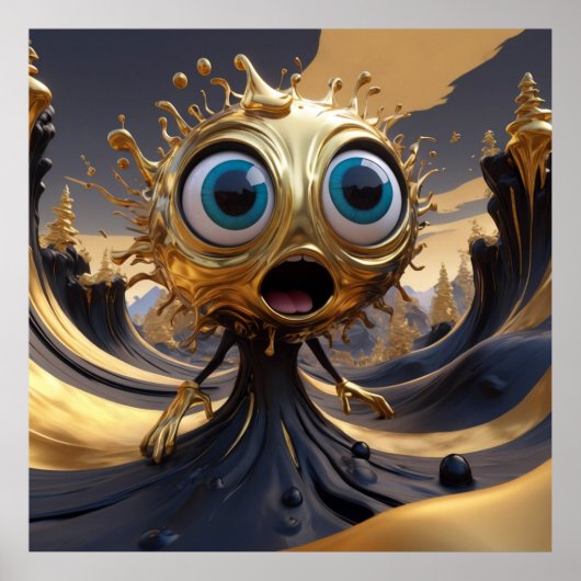 Tal des Goldes Poster (Vorne)