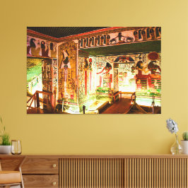 Tal des Königs Bild der ägyptischen Kunstgeschicht Leinwanddruck