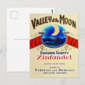 Tal des Mondes Zinfandel Postkarte (Vorne/Hinten)