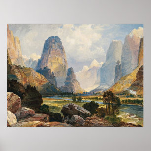 Tal des plätschernden Wassers Südutah, Poster
