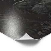Tal des Schweigens Fotodruck (Ecke)