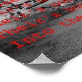 Tal des Todes im Irak Poster (Ecke)