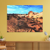Tal Fire Overton Nevada Landschaft Leinwanddruck (Insitu (Wohnzimmer))