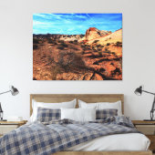 Tal Fire Overton Nevada Landschaft Leinwanddruck (Insitu (Schlafzimmer))