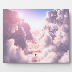 Tal im Clouds Foto Plaque Fotoplatte