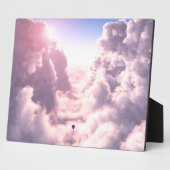 Tal im Clouds Foto Plaque Fotoplatte (Seite)