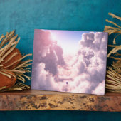 Tal im Clouds Foto Plaque Fotoplatte (Seite)