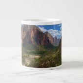 Tal im Zion-Nationalpark Jumbo-Tasse (Vorderseite)