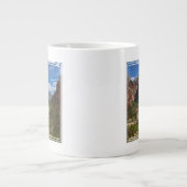 Tal im Zion-Nationalpark Jumbo-Tasse (Vorderseite)