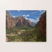 Tal im Zion-Nationalpark Puzzle (Horizontal)