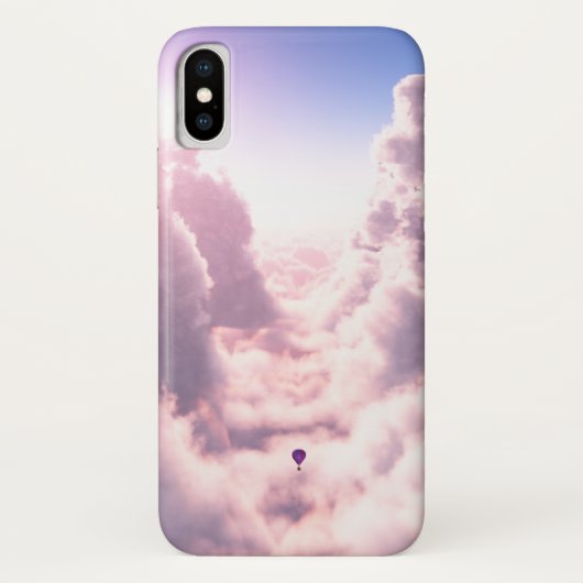 Tal in der Wolken iPhone Case-Mate Hülle (Rückseite)