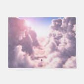 Tal in der Wolkendecke Fußmatte (Vorderseite)