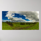 Tal in Walnut Creek, Ohio im Sommer Poster (Vorne)