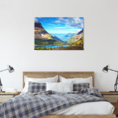 Tal Jenseits Leinwanddruck (Insitu (Schlafzimmer))