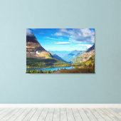 Tal Jenseits Leinwanddruck (Insitu (Holzboden))