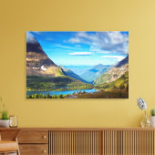 Tal Jenseits Leinwanddruck (Insitu (Wohnzimmer))