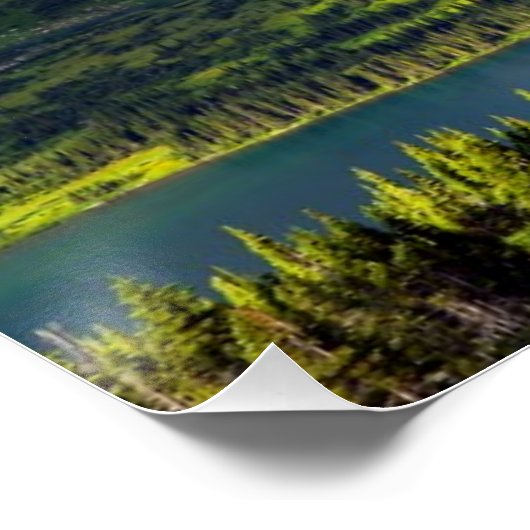 Tal Jenseits Poster (Ecke)