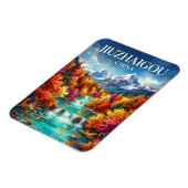 Tal Jiuzhaigou China Magnet (Linke Seite)