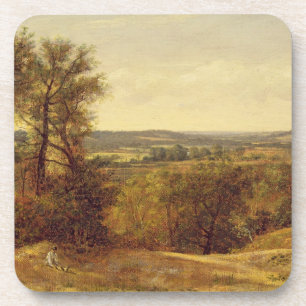 Tal John Constables   Dedham, c.1802 (Öl auf canv Untersetzer