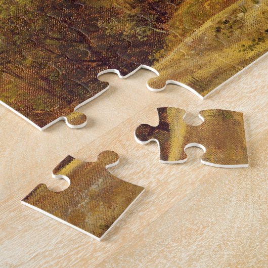 Tal John Constables | Dedham, c.1802 (Öl auf canva Puzzle (Seite)