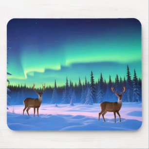 Tal Landschaft Panoramasicht Natur Stille Aurora Mousepad