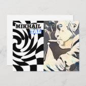 Tal Mikhail Postkarte (Vorne/Hinten)