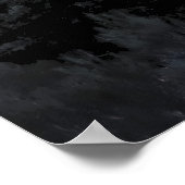 Tal nach Aoraki Poster (Ecke)