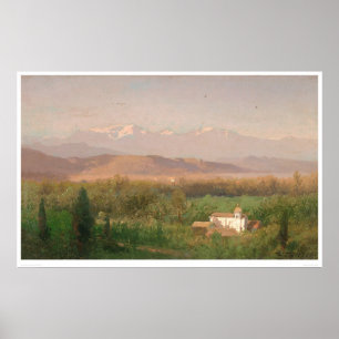 Tal nahe Los Angeles, Kalifornien (0704A) Poster