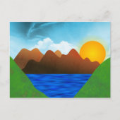 Tal Postkarte (Vorderseite)