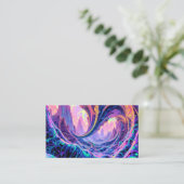 Tal Psychedelisch Visitenkarte (Stehend Vorderseite)