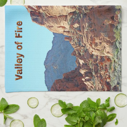 Tal Staat Park Geschirrtuch (Gefaltet)