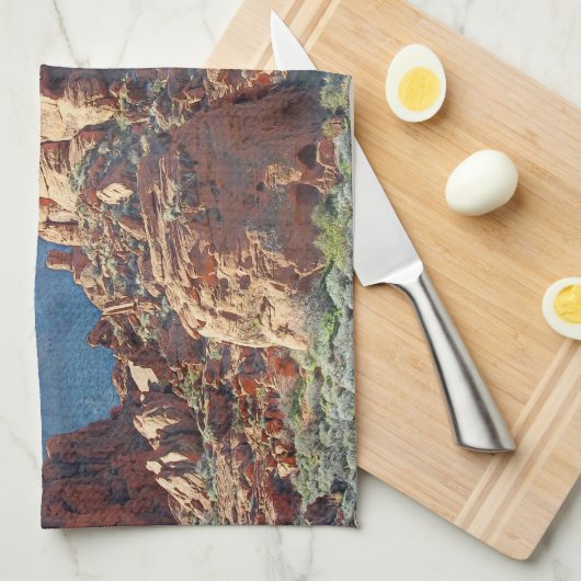 Tal Staat Park Geschirrtuch (Viertel Falte)