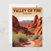 Tal Staat Park Postkarte (Vorne/Hinten)