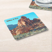 Tal Staat Park Rechteckiger Pappuntersetzer (angewinkelt)