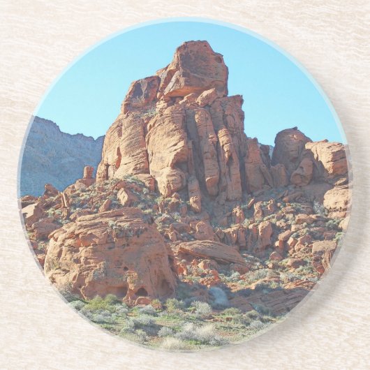 Tal Staat Park Sandstein Untersetzer (Vorne)