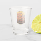 Tal Staat Park Schnapsglas (Rückseite)