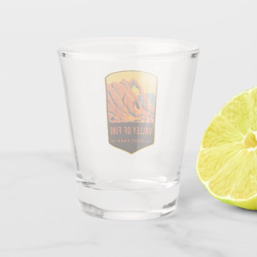 Tal Staat Park Schnapsglas (Rückseite)