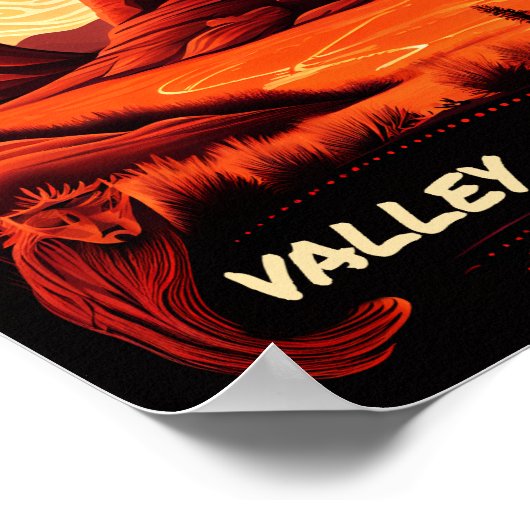 Tal Staat Park Vintag Poster (Ecke)