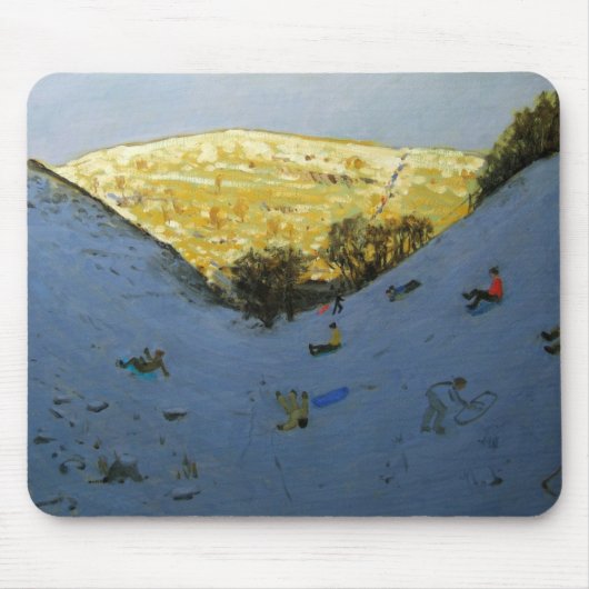 Tal und sunlit Abhang Lathkill Tal Mousepad (Vorne)