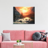 Tal von Baca Canvas Print Leinwanddruck (Insitu (Wohnzimmer))