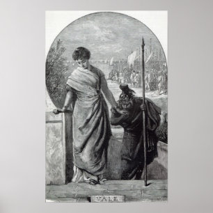 Tal, "von der Freizeit-Stunde", 1888 Poster