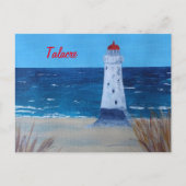 Talacre Lighthouse Wales Postkarte (Vorderseite)